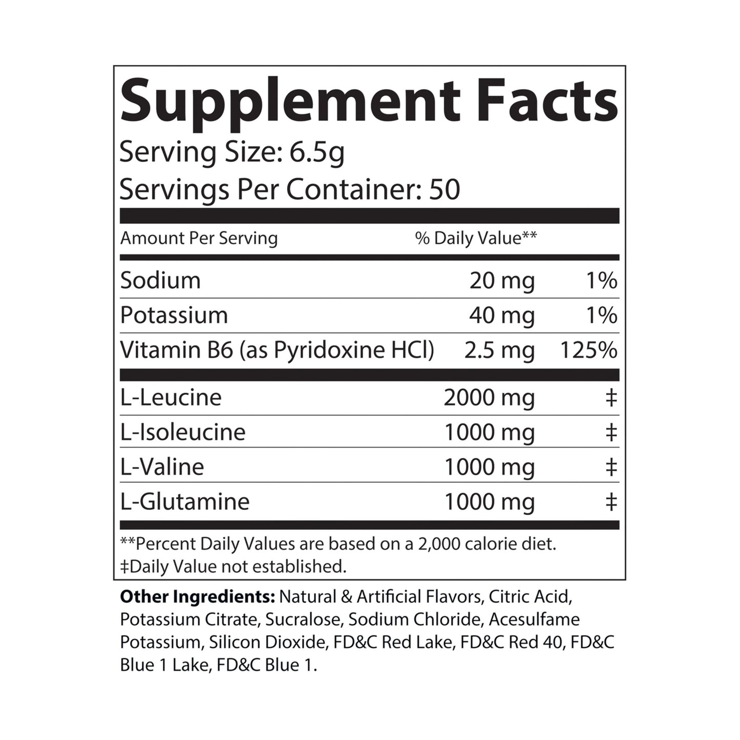 Grape BCAA Supplement